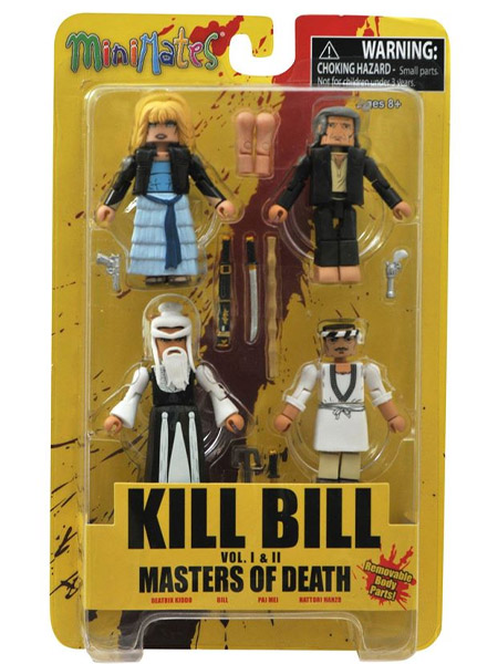 Diamond Select Toys Kill Bill Masters of Death Minimates Box Set